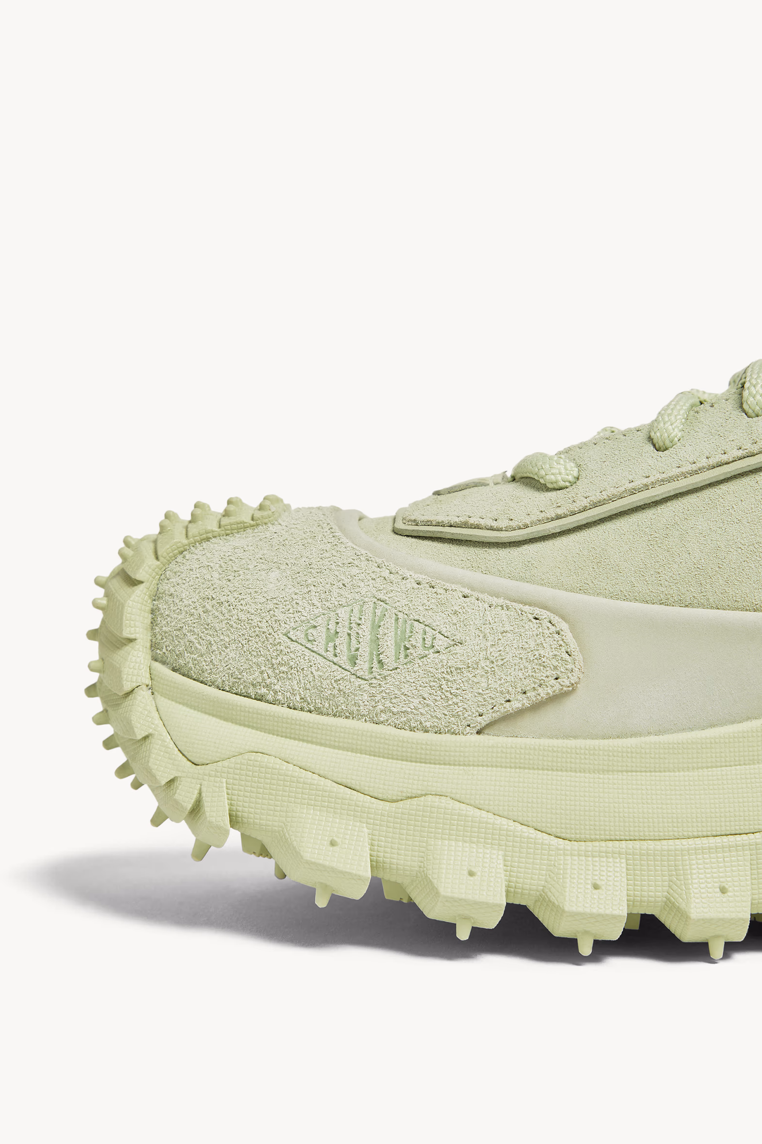 Trailgrip Momint Nubuck & Suede Sneakers Women Mint Green Moncler 8